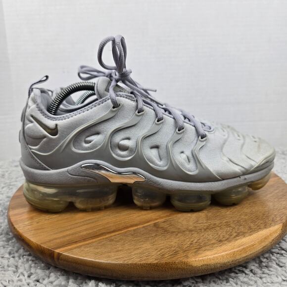 Nike Mens Air Vapormax Plus Cool Grey Casual Gym Athletic Sneaker 8.5 924453-005 - Picture 3 of 13